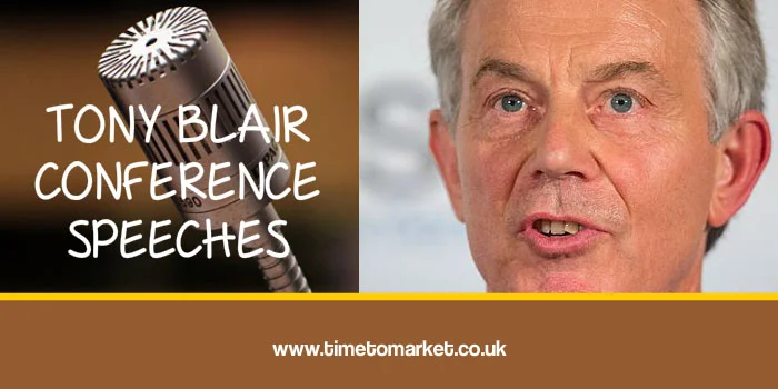 Tony Blair conference speeches