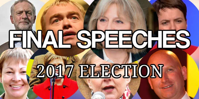 Final campaign speeches