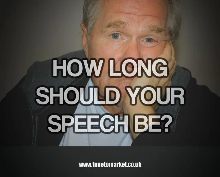 How Long Should Your Speech Be