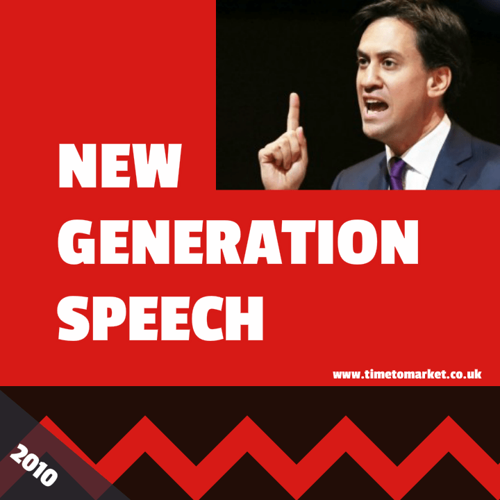 speech on new generation