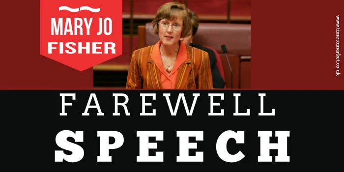 Farewell Speech Farewell Speech