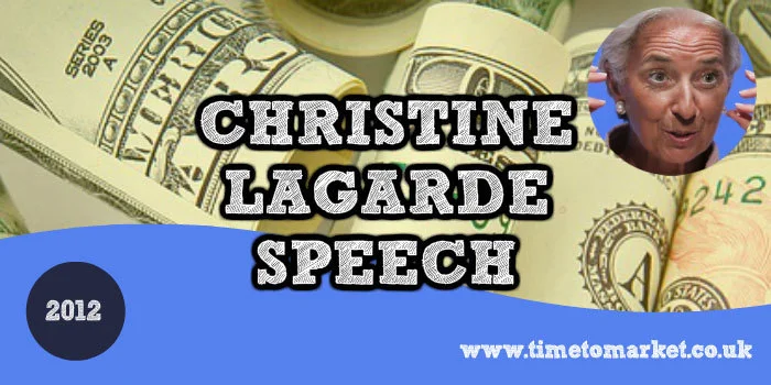 Christine Lagarde Speech Christine Lagarde speech