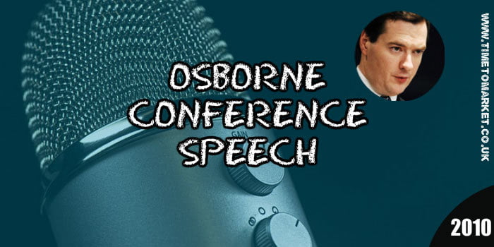 osborne conference speech