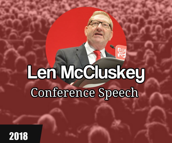 McCluskey-Conference-Speech-Featured Len McCluskey conference speech