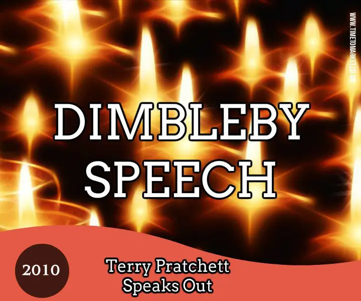Terry Pratchett Dimbleby Speech Dimbleby speech