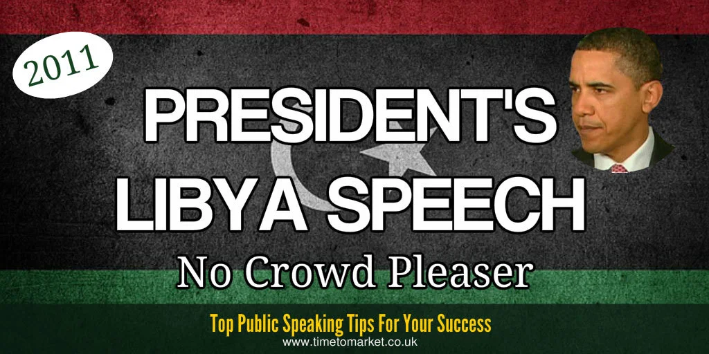 President's libya speech