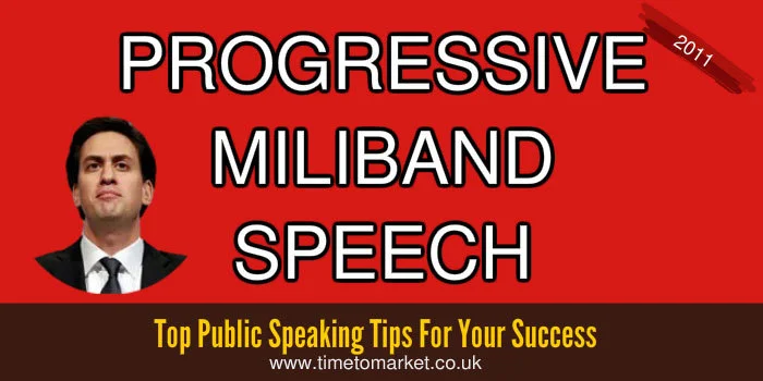 Progressive Miliband speech