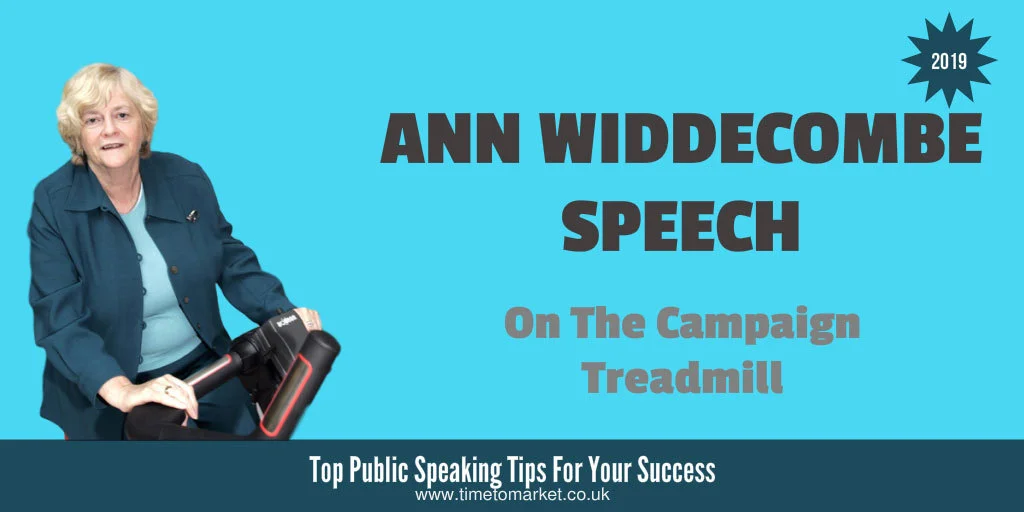 Ann Widdecombe speech