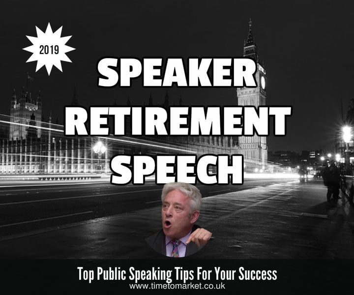 speaker retirement speech