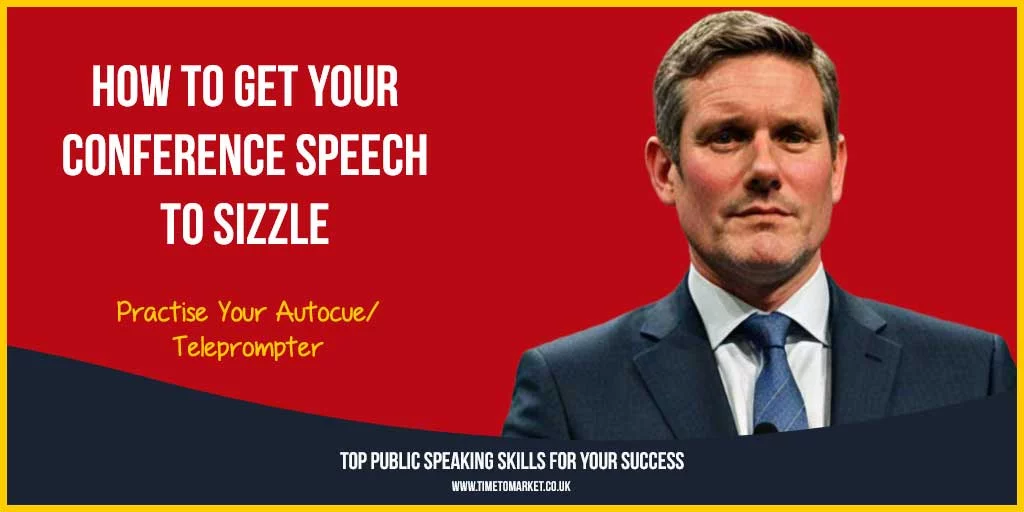 Sizzling conference speech