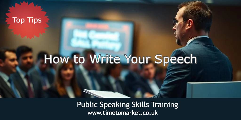 How to write your speech