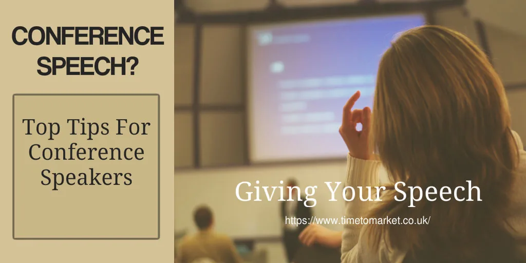 giving your conference speech