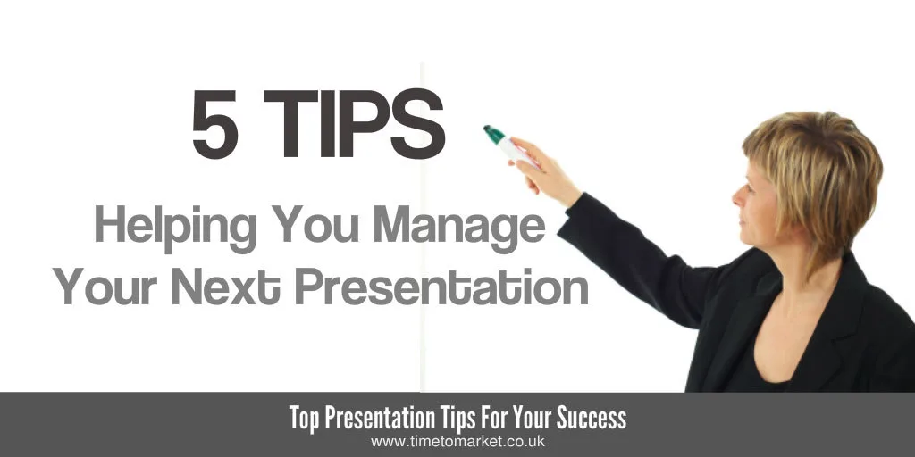 Manage your presntation
