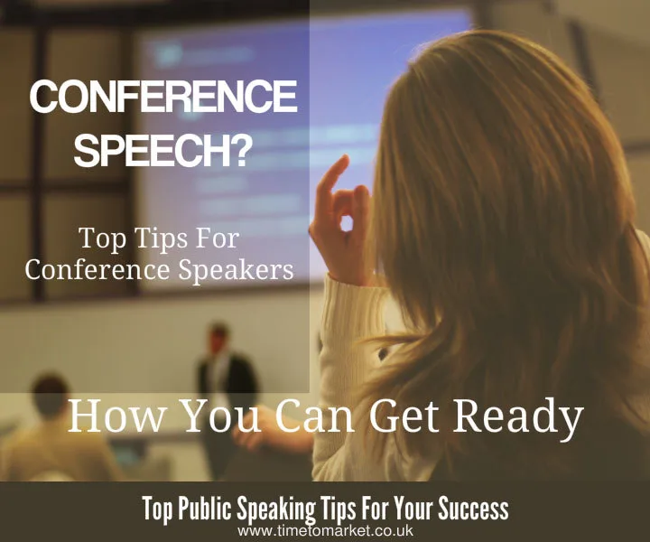 Tips for public speaking