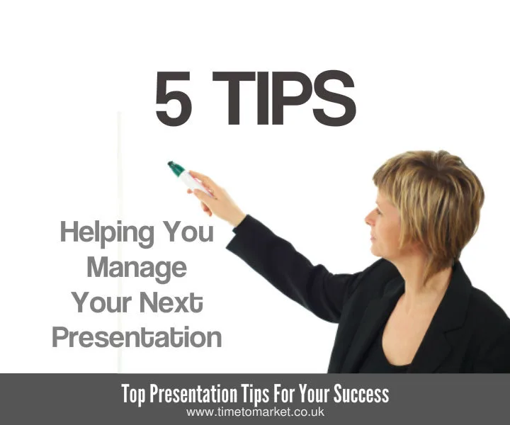 Manage your presentation