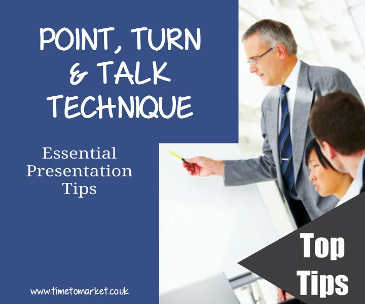 Point-turn-and-talk-technique-featured Confident presentation tips
