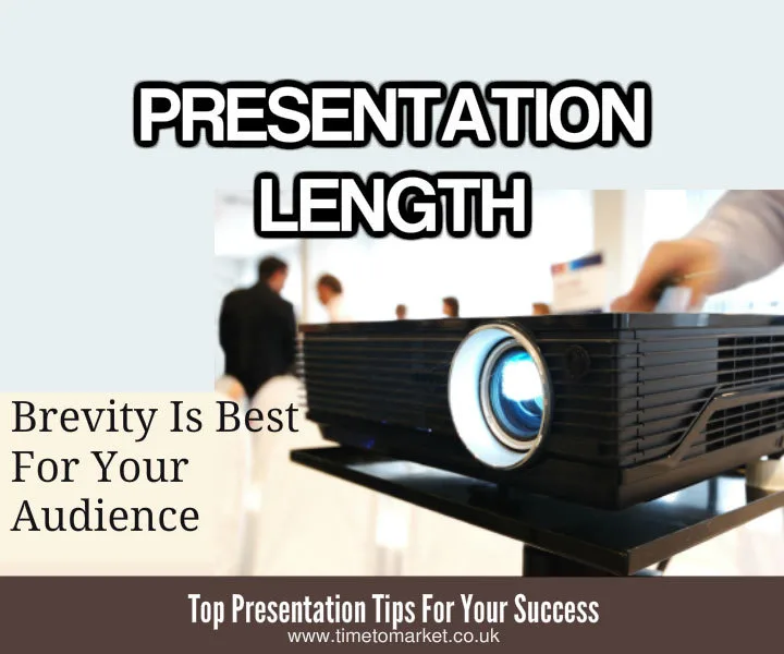 Presentation length proves brevity best