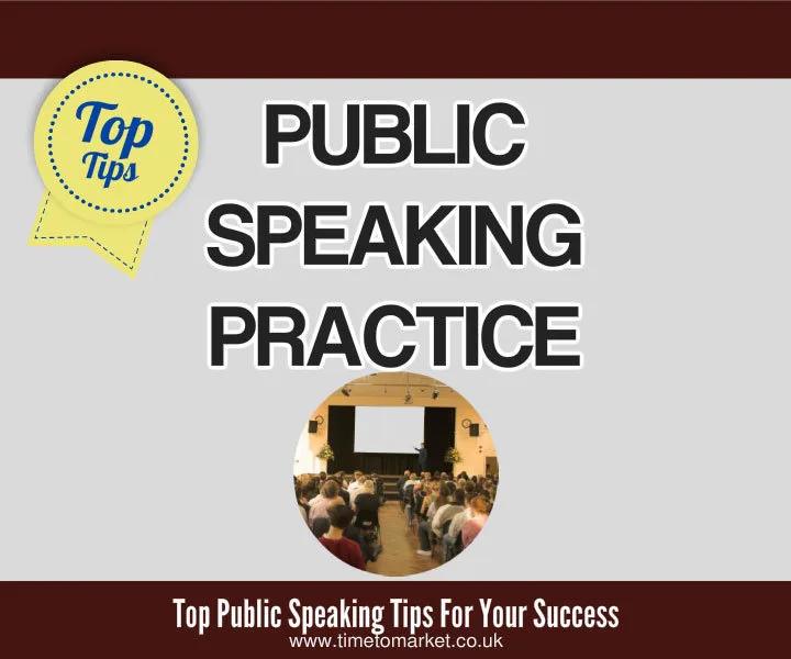 Public speaking practice