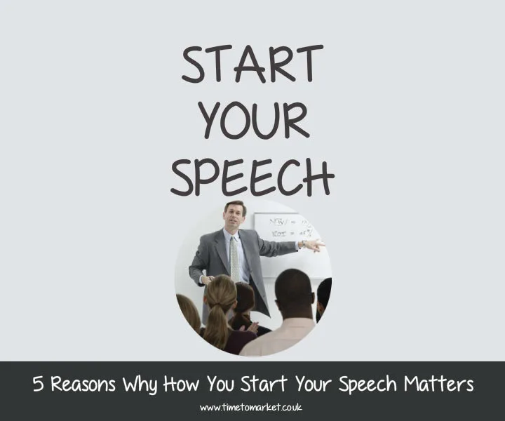 Start your speech