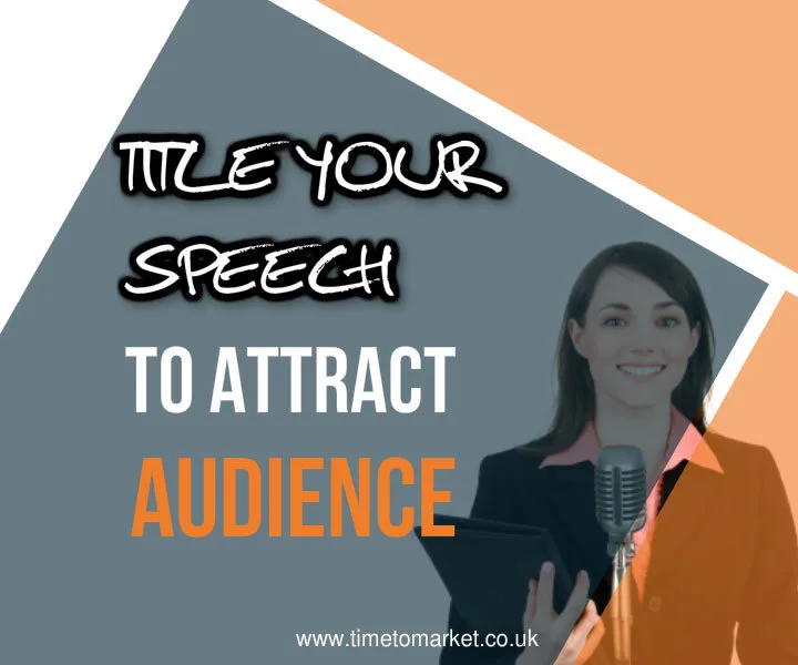 Title your speech