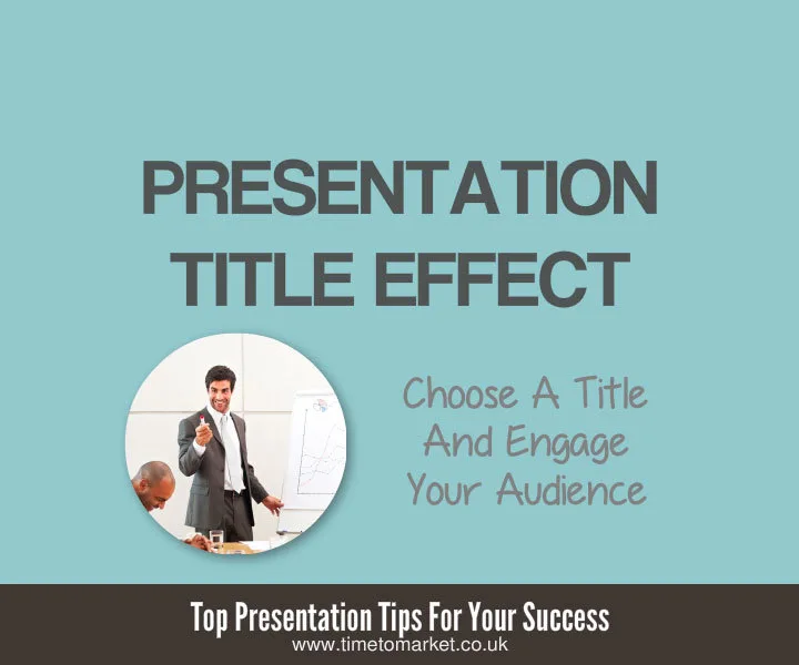 Presentation title effect