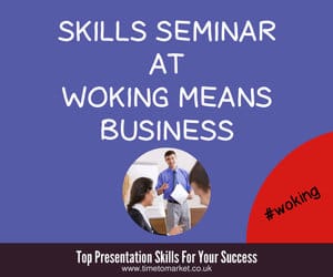 Woking means business