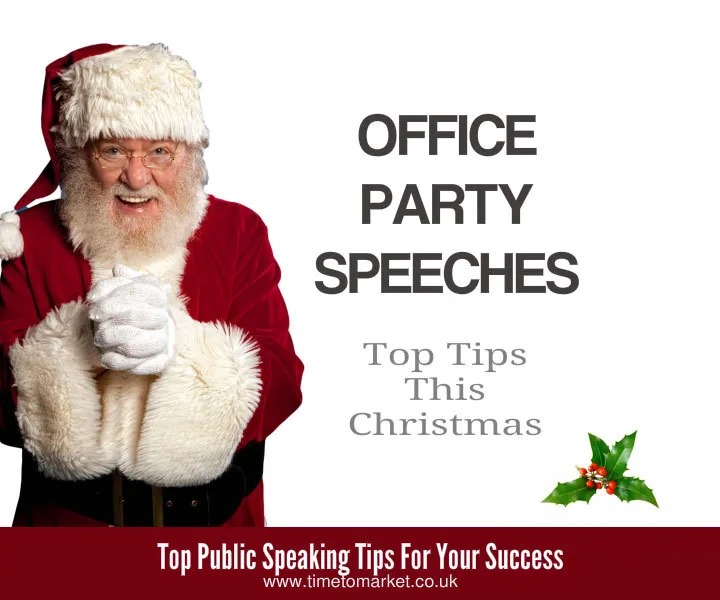 Office party speeches